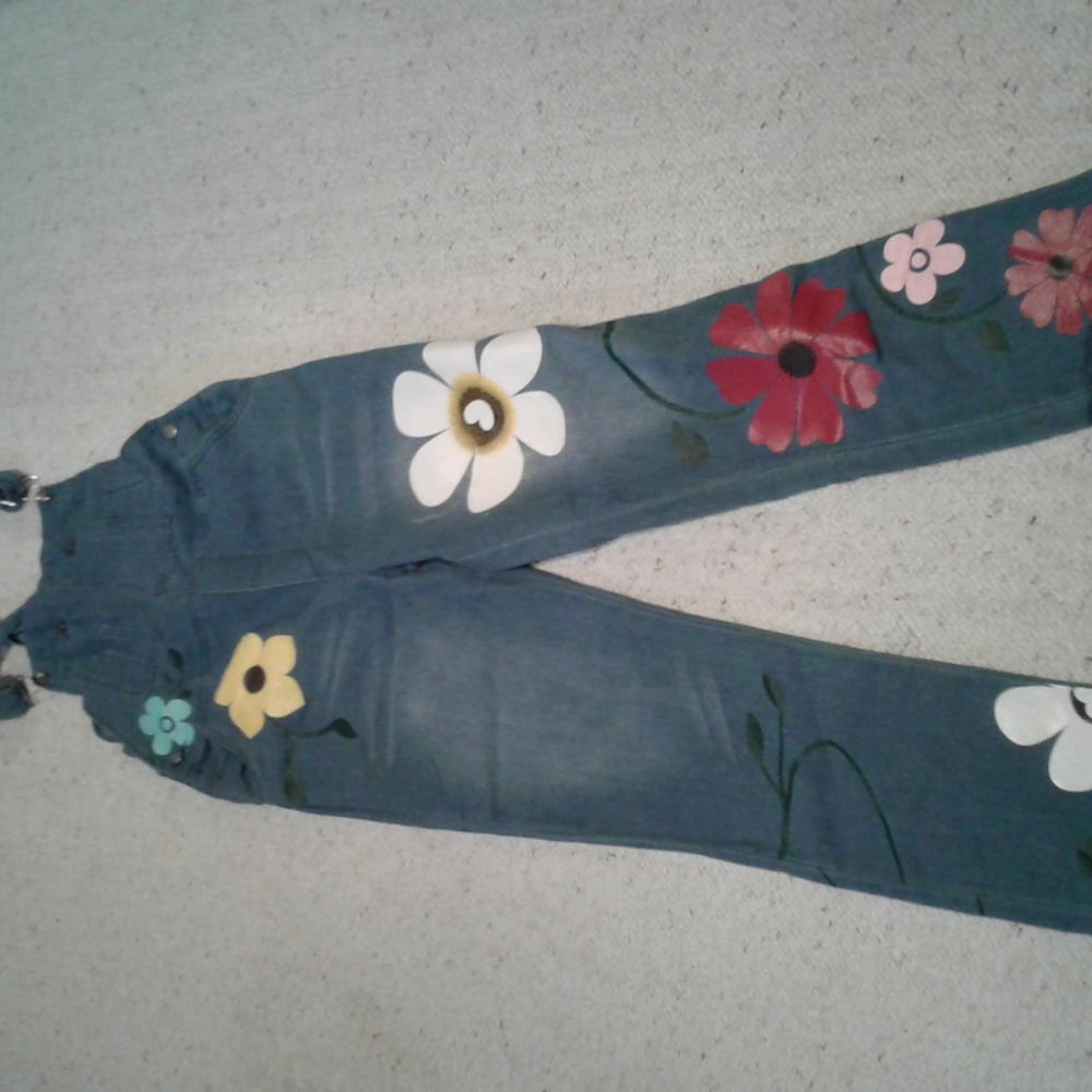 Jean overall bibs nwot